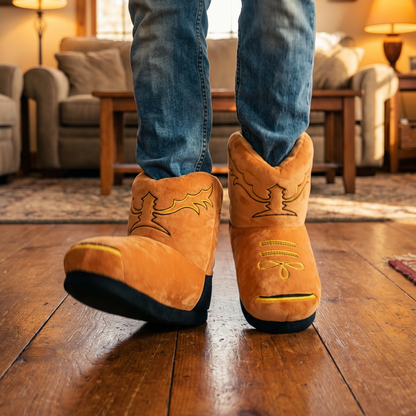 Western Slides™ Cowboy Boots Slippers
