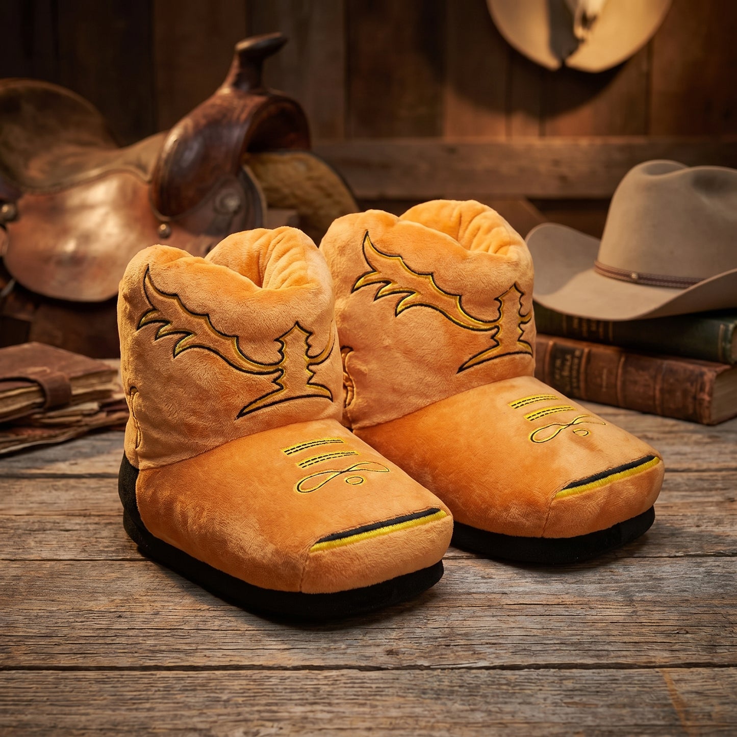 Western Slides™ Cowboy Boots Slippers