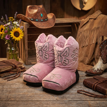 Western Slides™ Boot Slippers